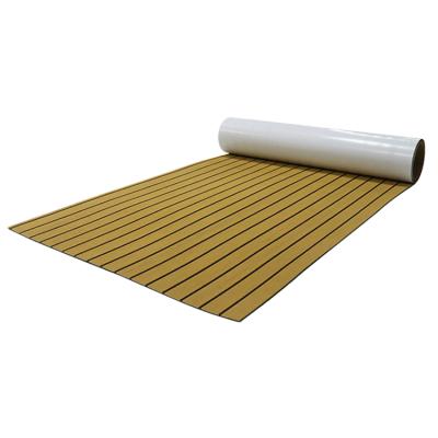 China Durable Boat Slip Mat Marine Vinyl Sheet Eva Foam Wavefun Composite Flooring Teak Wood For Boats Teak Marine Flooring Vinyl for sale