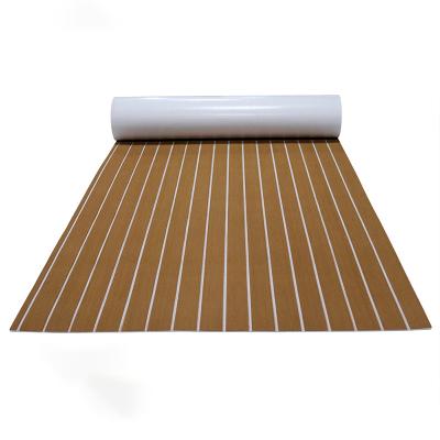 China Wavefun Anti-Skid UV Resistant Eva Boat Decking Best Non-Slip High Quality Composite Eva Foam Sheet Self Adhesive for sale