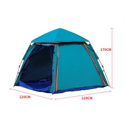 China Water Make Wavefun 4 Person High Quality Automatic Pop Up Outdoor Camping Tent For Camping Waterproof Tent Resistant for sale