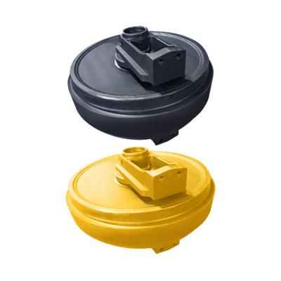 China Excavator Bulldozer Loader Undecarriage Parts low price parts bulldozer 285-3476 d5k front idler, zx200 excavator spare parts front idler wheel for sale