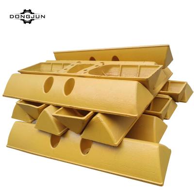 China Steel Pad Shoes Track Excavator Bulldozer Mini Bulldozer Shoe Track Link With Steel Pads Group for sale