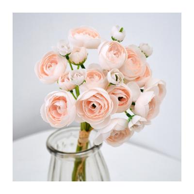 China Hot Selling Cheap Silk Rose Artificial Home Simulation Flower Good Quality Decoration for sale