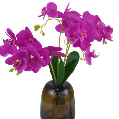 China Silk Fabric Good Selling Supplier Artificial Flowers Phalaenopsis Artificial Flowers For Sale for sale