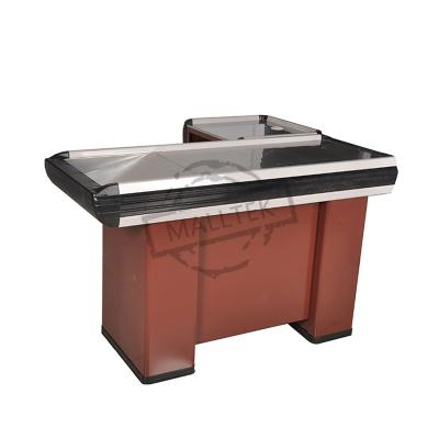 China Eco-friendly Material Hot Selling Retail Stores Used Check Cashier Counter Table For Sale for sale