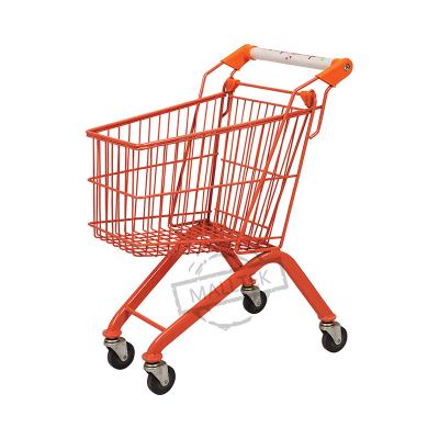 China Best Selling Metal Kids Grocery Store Easy-carry Cart For Supermarket for sale