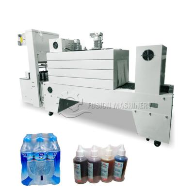 China Food Food Heat Film Shrink Tunnel / Automatic Shrink Sleeve Wrapping Machine And Tunnel for sale