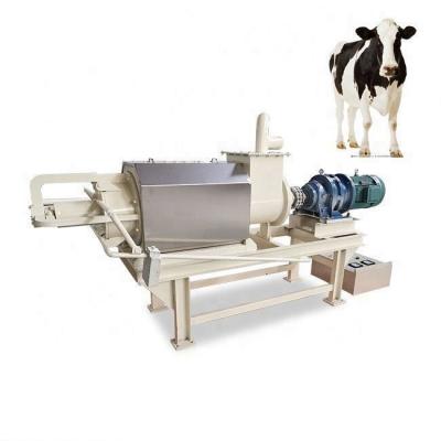 China Dung Dewater Screw Press Animal Fertilizer Dewatering Machine Farms Dairy Farm Equipment Cow Dewatering Machine for sale