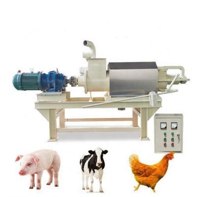 China Farms Farms Animal Manure Dewatering Machine / Manure Dehydrator / Solid Liquid Separator for sale