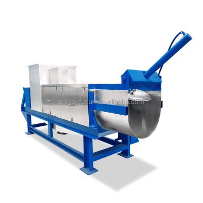 China Convenient Wine Residue Machine Fruit Waste Disposal Screw Press Liquid Solid Separator for sale