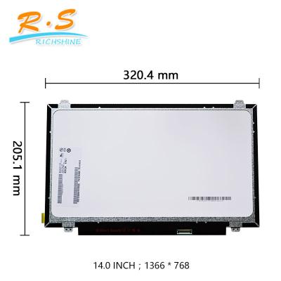 China Rohs Auo full HD lcd display laptop with edp interface  B140XTN02.E slim 30pin for sale