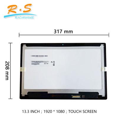 China 13.3 Inch FHD B133HAB01.0 touch screen lcd panel for  Acer laptop replacement for sale