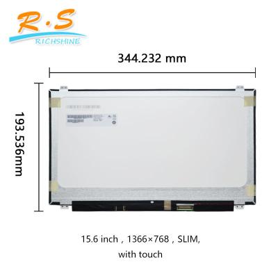 China B156XTK01.0 15.6 Inch Slim All In One Touch Screen LED Display 40 Pin LCD Panel For HP for sale