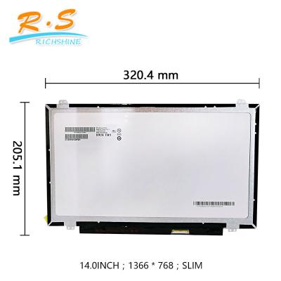 China AUO 14 Duim 40 Scherm B140XTN02.3 1366*768 Lcm van TFT Lcd van Speld het Slanke lvds voor Laptop Te koop