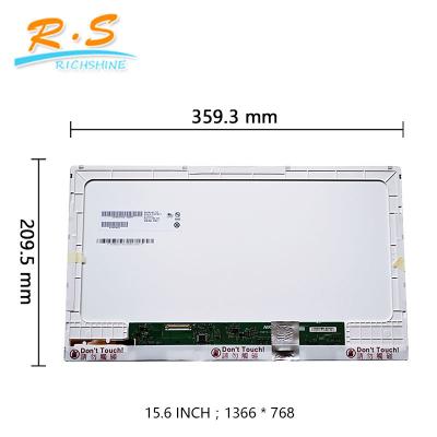 China Adelgace 15,6” pantallas LCD B156xw04 V5 del ordenador portátil con el interfaz 40pin en venta