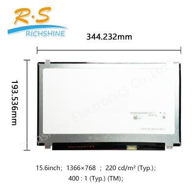 중국 B156 x 호리호리한 광택 있는 주식에서 TN04.6 15.6” 1366*768 자동 LCD 스크린 15.6” 판매용