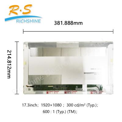 China 17,3” pantallas del cuaderno del módulo de la exhibición del LCD del ordenador portátil de los pernos TTF de la informática 30 en venta