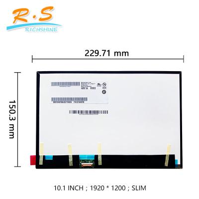 China 10.1inch 1920*1200 high brightness 400cd/m2 for B101UAN01.C laptop screen for sale