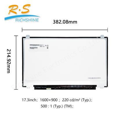 China 17,3” 1600*900 pantallas de la informática LED para el panel LCD B173RTN02.2 del ordenador portátil de HP en venta