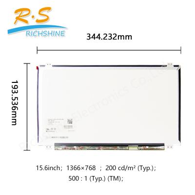 China Pantalla LCD 1366*768, reemplazo LP156WHB - TPA1 del ordenador portátil de AUO de la exhibición del LCD de 15,6 pulgadas en venta