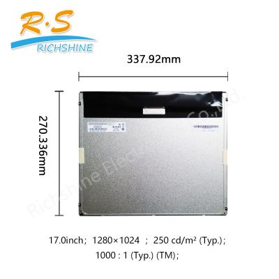 China AUO todo en un panel táctil 1280x1024 lcd 17 pulgadas, M170ETN01.1 todo en una las mesas la India en venta