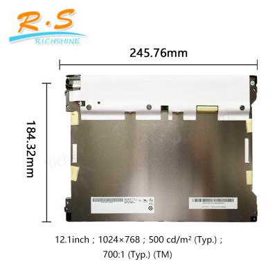 China AUO G121XTN01.0 IPS Industrial LCD Screen Panel 12.1