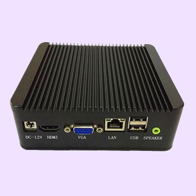 China Fanless+Aluminum Alloy Metal Case Wholesale Industrial Fanless Palm Embedded Computer 6* COM Rs232 422 485 Gpio MI PC x86 I3 6157u Win10 Linux for sale