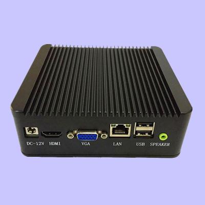 China Fanless+Aluminum Alloy Metal Core I5 ​​7267u Mini Gaming Pc Computer Portable Case 16gb Ddr4 Ram Dual Hd Support M.sata Mi Vga Wifi Win10 for sale