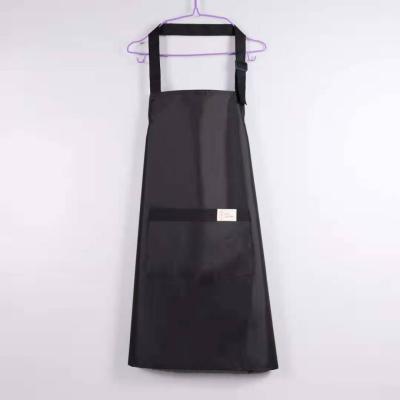 China Best quality solid cooking drink / food apron waterproof polyester taff-coated fabric for kitchen for sale