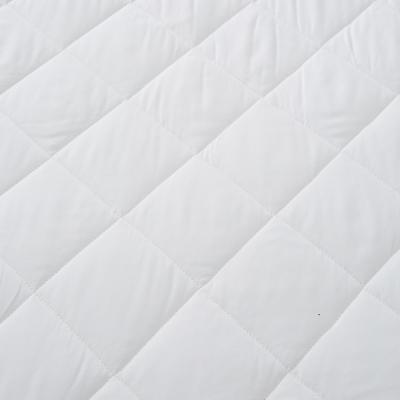 China Anti-Bacteria Wholesale Waterproof 100% Polyester Knitted Quilt Protector Mattress Protector Encasement With Zipper for sale