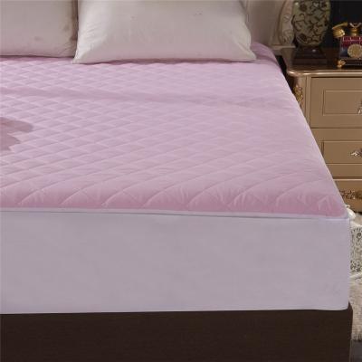 China China Waterproof 14 Years Manufacturer Durable 100% Polyester Quilted Mattress Waterproof Protector Multi Color for sale