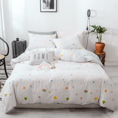 China Nondisposable 100% Cotton 200TC Bedding Set For Kids Simple Design Kids Sheet Set for sale