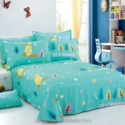 China Manufacturer Nondisposable Wholesale Cartoon Bedding Set Baby Bedding 100% Cotton Duvet Cover Linen Sets for sale