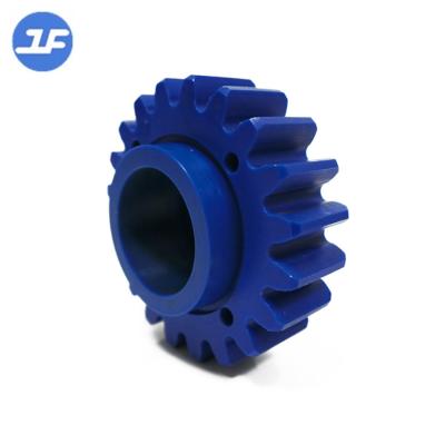 China PA66 Nylon POM Plastic Pinion Gear Custom Made Machine Parts Plastic Gear for sale