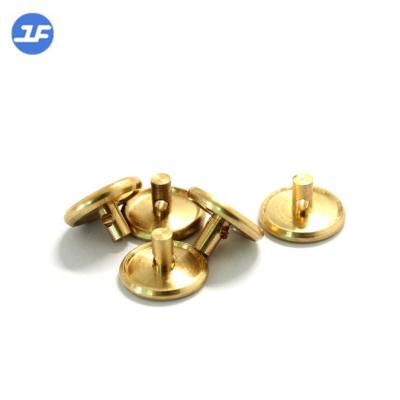 China Industrial Brass Parts CNC Machining Parts Brass Led Igniting Spare Parts for sale