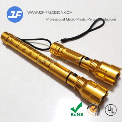 China Aluminum/Stainless Steel/Metal/Plastic Aluminum CNC Machining Products From Aluminum LED Flashlight Torch Flashlight Manufacturers for sale