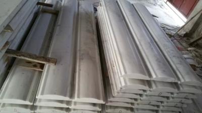 China Staircase Handrail Guangxi White Marble Baluster Handrail China Carrara Marble Banister for sale