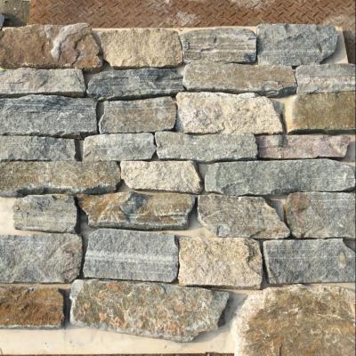 China Quartzite & Granite Field Stone Natural Random Stone Veneer Natural Ledger Stone for sale