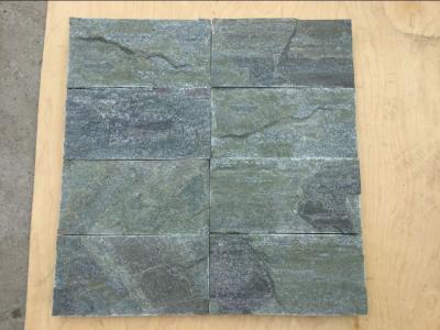 China Forest Green Basalt Mushroom Stones Pillar/Column Wall Stone Exterior Stone Cladding for sale