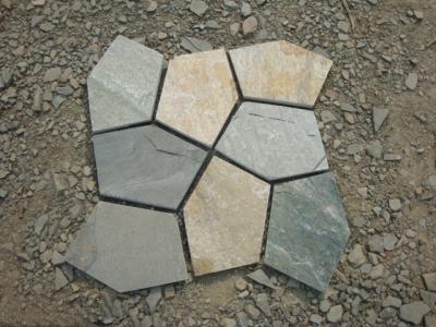 China Oyster Flagstone Walkway Patio Stones Oyster Flagstone Wall Cladding Landscaping Stones for sale