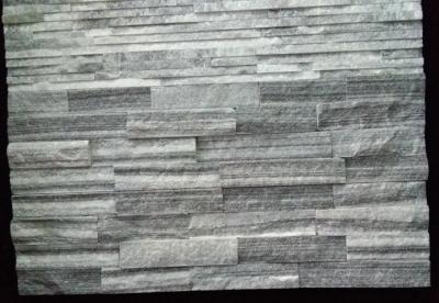 China Cloudy Grey Quartzite Culture Stone,Rough Face Quartzite Stone Panel,Outdoor Real Stone Cladding for sale