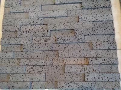 China Volcanic Rocks Stacked Stone,Basalt Culture Stone Veneer,Volcany Stone Wall Panel,Ledgestone for sale