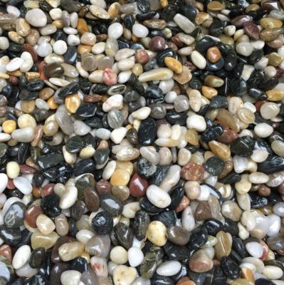 China Polished Pebble Stones,Colorful Cobble Stones,Multicolor River Stones,Cobble River Pebbles,Landscaping Pebbles for sale