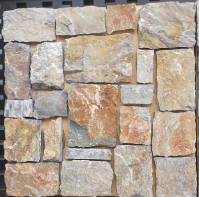 China New Oyster Quartzite Random Flagstone,Quartzite Irregular Flagstone,Crazy Stone,Landscaping Random Stone for sale