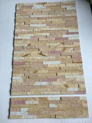 China Multicolor Sandstone Wall Cladding,Sandstone Culture Stone,Sandstone Ledgestone,Natural Stone Veneer for sale