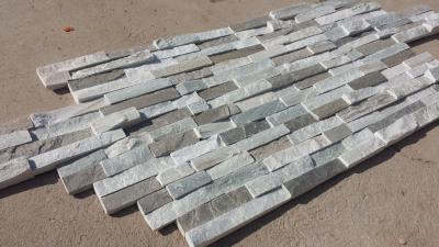 China Mountain Blue Quartzite Stacked Stone,Sierra Blue Quartzite Ledger Panels,Natural Stone Cladding,Culture Stone for sale