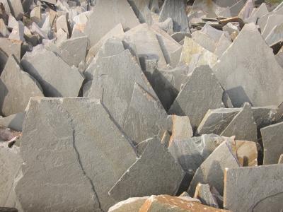 China Grauer Schiefer-gelegentliche Steinplatte, unregelmäßige Steinplatten, verrückter Stein, Steine landschaftlich gestaltend, gelegentlicher Stein zu verkaufen