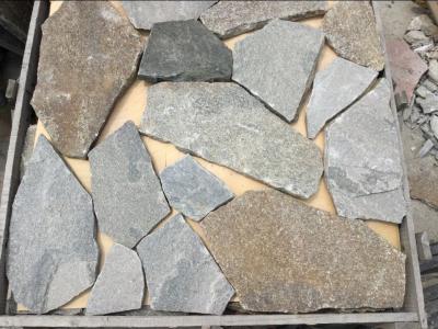 China Granit-u. Quarzit-gelegentliche Steinplatte, verrückter Stein, unregelmäßige gelegentliche Steinplatten, Steinplatte-Wand zu verkaufen