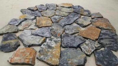 China Blue Limestone Random Flagstone,Irregular Flagstones,Crazy Wall Stone,Landscaping Random Stone for sale