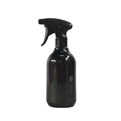 China Garden 500ML Ningbo Yuyao 28/410 Black Plastic Trigger Sprayer Bottles Garden Kitchen Set Bathroom FTA-09B-500 for sale