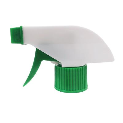 China Non Spill Plastic Trigger Sprayer 28/400 28/410 28/415 28mm Trigger Sprayer Green WHITE TRIGGER SPRAY for sale